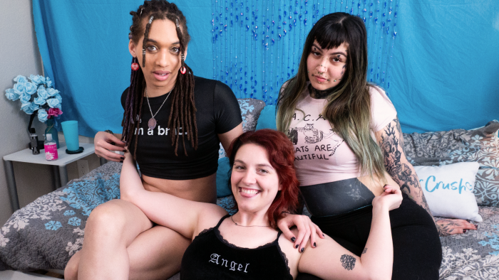 Interiew: Aelin Blue, Blake Jones, and Rosa Rouge (Spinning)