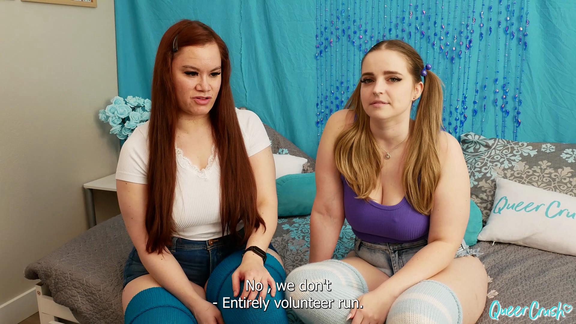 Queer Crush Tegan Trex (she), Codi Vore (she) Interview: Codi Vore and Tegan Trex (Gay with Friends)